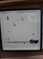 Retro ampere clock, technical antique - technical antique, loft, industrial vintage
