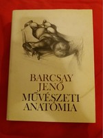 Jenő Barcsay: artistic anatomy in beautiful condition with images of corvina