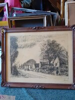 Élesdy etching for sale