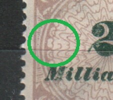 Tévnyomatok, érdekességek  1265 (Reich) Mi 326 A P HT     3,90 Euró postatiszta