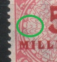 Tévnyomatok, érdekességek  1256 (Reich) Mi 317 A P HT     3,00 Euró postatiszta