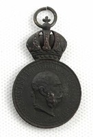 1O601 Antik Ferenc József SIGNUM LAUDIS monarchiás kitüntetés