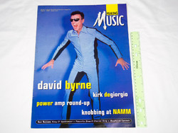 Making music magazine 98/3 david byrne kirk degiorgio pixies ian brown goldie