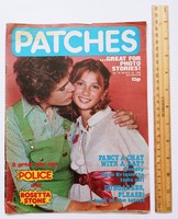 Patches magazine 80/3/29 the police + rosetta stone posters pete briguette