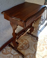 Biedermeier table with drawers, home office, laptop table, sewing table, additional furniture