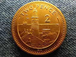 Gibraltár II. Erzsébet világítótorony 2 penny 2003 PM (id66944)