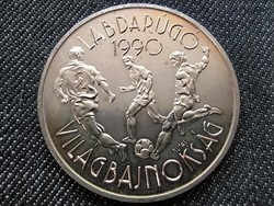 1990 World Cup - Italy .900 Silver HUF 500 1988 bp bu rainbow p (id34804)