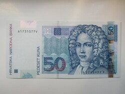 Horvátország 50 kuna 2012 UNC