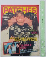 Patches magazine 81/2/7 status quo poster jimmy pursey sheena easton christopher reeve