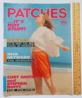 Patches magazine 8/24/85 stephen duffy + jason connery + curt smith posters nick heyward propaganda