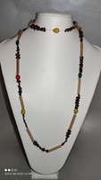Handcrafted fruit chain made of unique exotic seeds 98 cm 2 pieces available price per piece