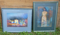 2 pcs. Contemporary painting