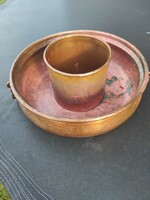 Asian copper vessel