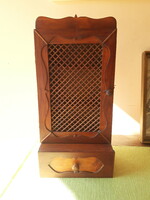 Cabinet with a latticework