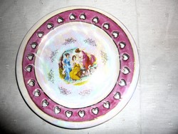 Scenic porcelain plate