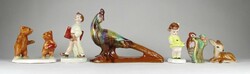 1O635 Régi kerámia és porcelán figura csomag 6 darab