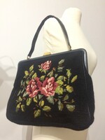 Vintage tapestry handbag