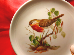 Bird pattern porcelain decorative plate