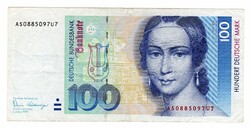 100 Német márka NSZK bankjegy 1989