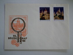 1982. Stamp day (55.) Stamp series on fdc