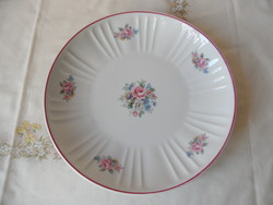 Hollóháza porcelain cake plate, offering