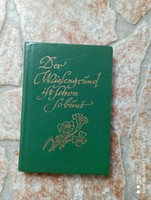 Régi német verses könyvecske