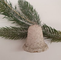 Papírmasé harang, régi karácsonyfadísz