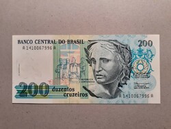 Brazil-200 cruzeiros 1990 unc