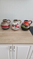 W Germany ceramic vases. No damage or wear. I would like to sell them together if possible