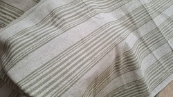 Homemade linen woven fabric in meters