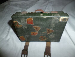 Old mini advertising suitcase suitcase 10cm