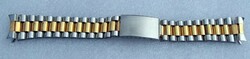 18-A gold-steel watch strap (datejust style)