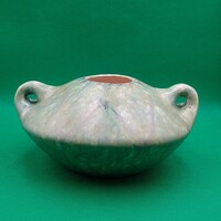 Ritka gyűjtői Bodrogkeresztúri kerámia váza