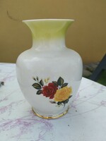 Hollóháza porcelain rose vase for sale!