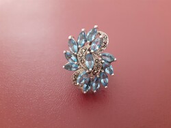 Dekoratív női ezüst gyűrű 16,91 g