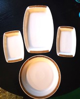 Great Plain I. Class serving set with gilded edges