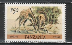 Animals 0405 Tanzania mi168 c post clear €10.00