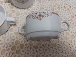 Alföldi porcelén leveses csésze, 4db