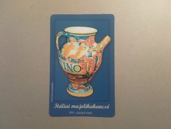 Hungary, card calendar - Budapest, séna tér pharmacy 2014