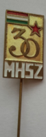 Nice badge 30 years of the MHSZ / Hungarian National Defense Association /