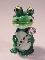 Murano glass figure frog