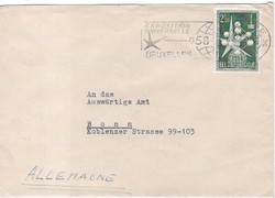 Running letters 0066 (Belgium) mi 1091 €0.60