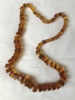 Amber necklace 94 cm long