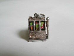 Silver jackpot pendant, real game! An old English piece!