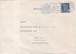 Running letters 0070 (Denmark ) mi 336 EUR 0.60