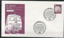 Commemorative cards, fdcs 0016 German mi. 847