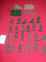 Retro stationery bazaar plastic toy soldier soldiers package in one pictures 4
