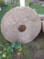 Antique millstone