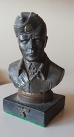 Német-Harmadik Birodalom,  1940-1945 bronz katona mellszobor