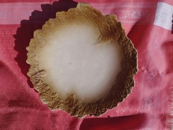 German Leaf-Shaped Ceramic Centerpiece